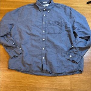Abercrombie & Fitch Slate Casual Button-Down Shirt
